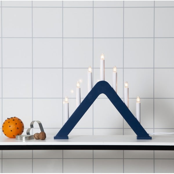 Тъмносиня коледна светлинна украса за контакт Jarve – Star Trading-image-2