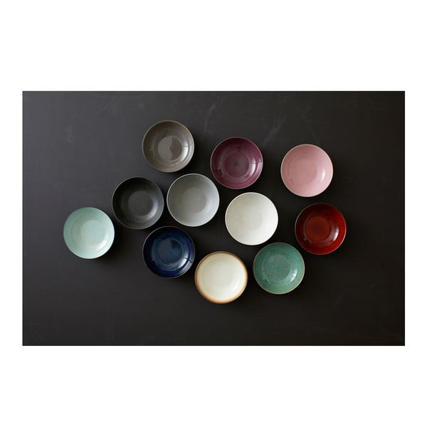 Зелена/черна глинена купичка 1 l Gastro Green/Black – Bitz-image-1