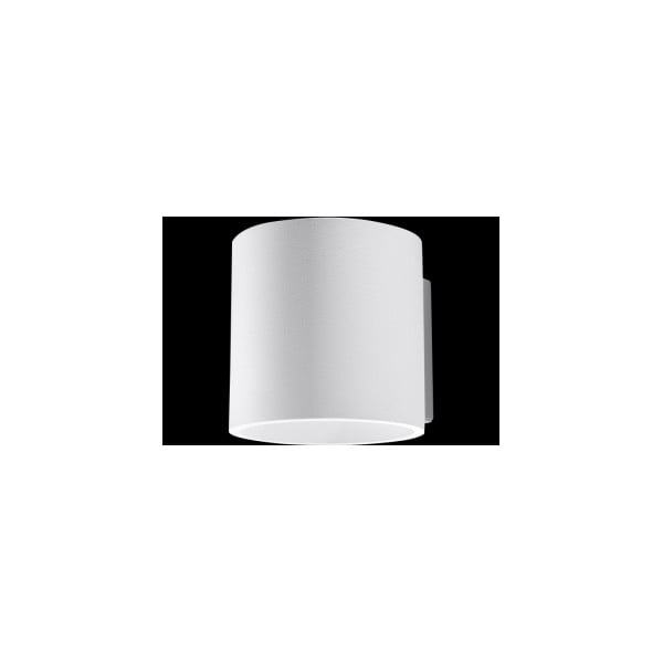 Бяла стенна лампа ø 10 cm Roda – Sollux-image-3