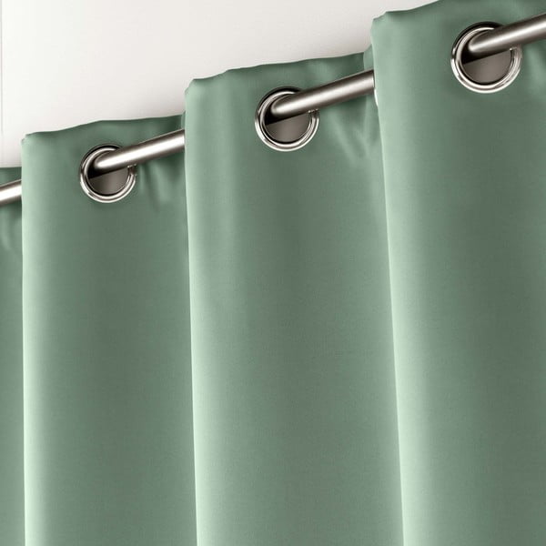 Светлозелена затъмняваща завеса 135x240 cm Occult – douceur d'intérieur-image-1