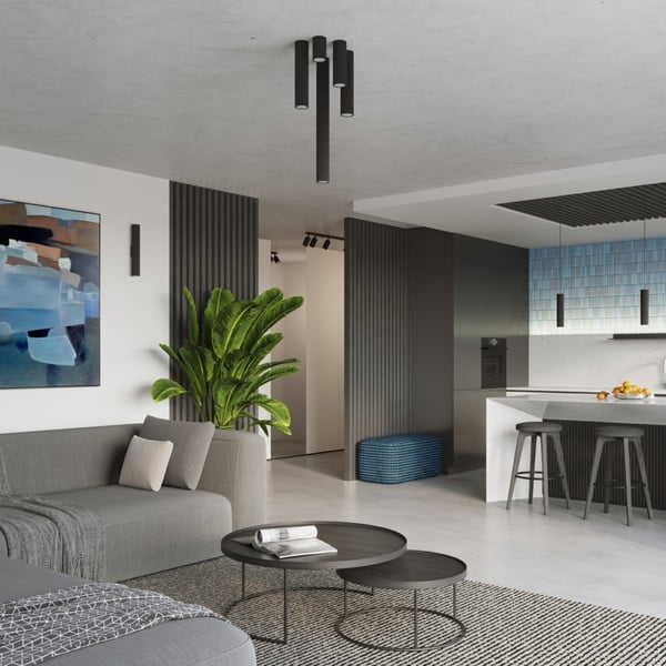 Черен прожектор Gleam – Sollux-image-2