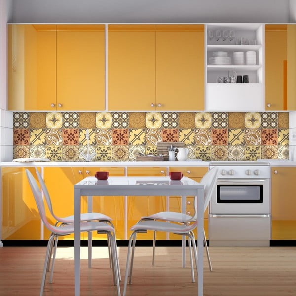 Комплект от 9 стикера за къщички, 10 x 10 cm Baroque - Ambiance-image-4