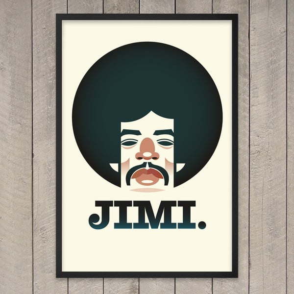Plakát Jimi, 29,7x42 cm