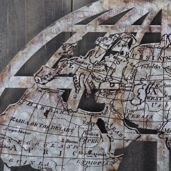 Dřevěná nástěnná dekorace Mauro Ferretti Metal World Tenebris, 60 x 80 cm-image-4