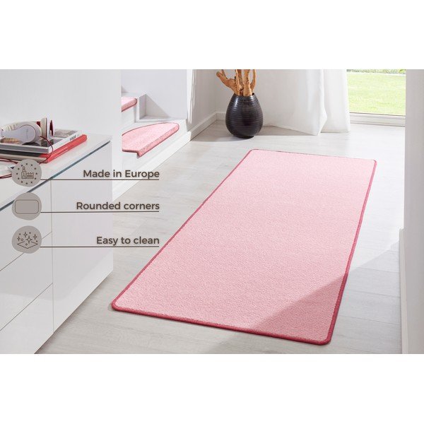 Светлорозова пътека 80x200 cm Fancy – Hanse Home-image-4