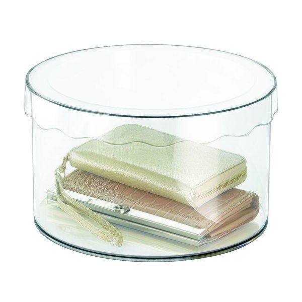 Прозрачна кутия за съхранение , ⌀ 25,5 cm Clarity - iDesign-image-1