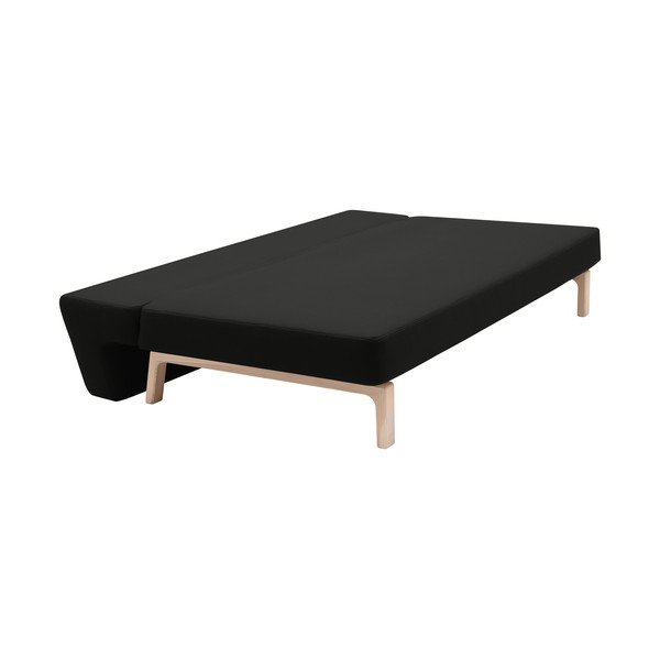 Черен разтегателен диван Lazy - Softline-image-3