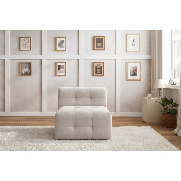 Бежов модул за диван Kleber - Bobochic Paris-image-1