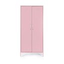 Светлорозово метално заключващ се шкафче 80x185x50 cm Cambridge – Yes Everyday