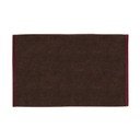 Кафяв килим за баня от органичен памук 50x80 cm Soft – Mette Ditmer Denmark