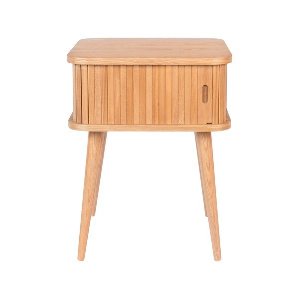 Нощно шкафче от декор от дъб  в естествен цвят Barbier – Zuiver