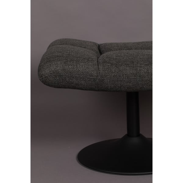 Тъмно сива табуретка за крака Bar - Dutchbone-image-1