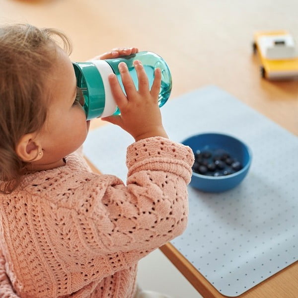 Светлорозова тританова детска чаша 300 ml Flowers & butterflies – Mepal-image-4