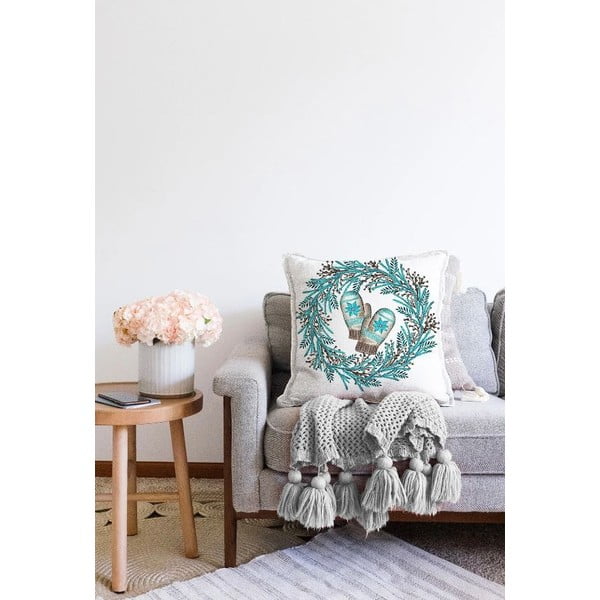 Калъфка за възглавница с коледен мотив 43x43 cm – Mila Home-image-2