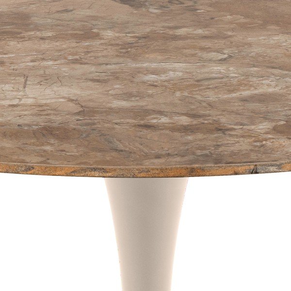 Кръгла трапезна маса с керамичен плот ø 90 cm Malta – Actona-image-4