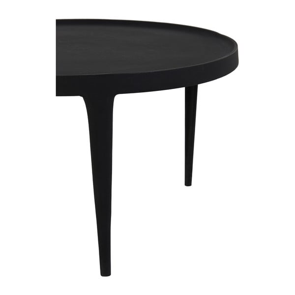 Черни кръгли масички за кафе в комплект от  2 бр. ø 75 cm Tobias – Light & Living-image-4