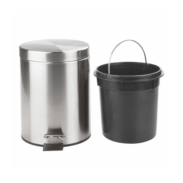 Pedálový odpadkový koš InterDesign Step Can, 5 l-image-1