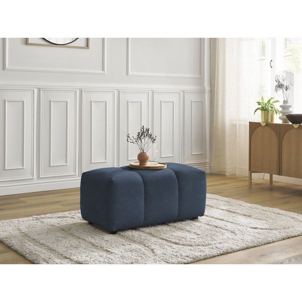 Синя шенилова табуретка Roxelane – Bobochic Paris-image-4