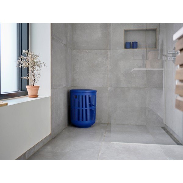 Син пластмасов кош за пране 60 l Ume – Zone-image-1