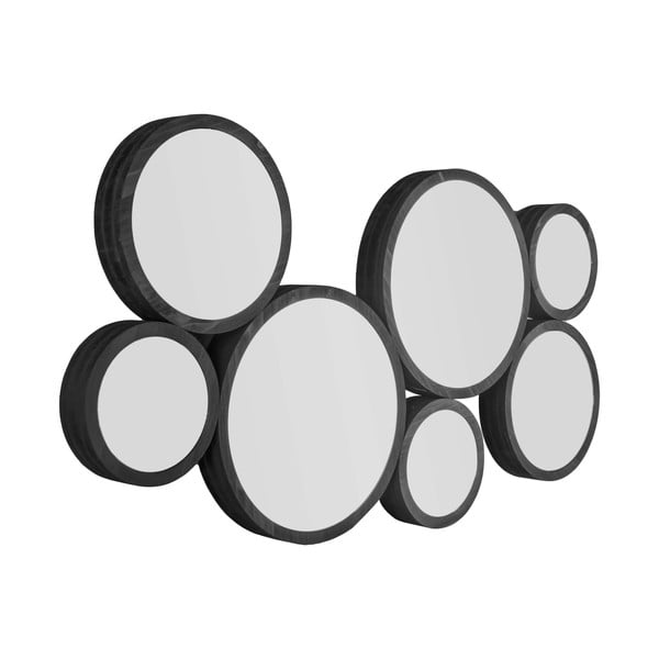 Стенно огледало масивно дърво 90x48 cm Wall Art – PT LIVING-image-2