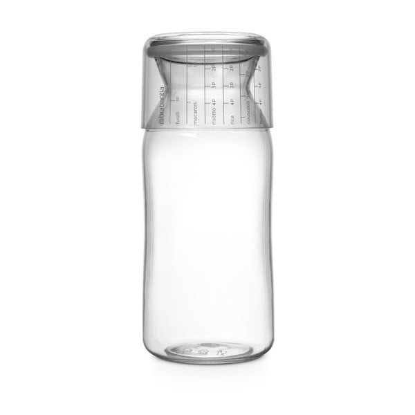 Прозрачен буркан за съхранение с мерителна чаша , 1,3 л - Brabantia