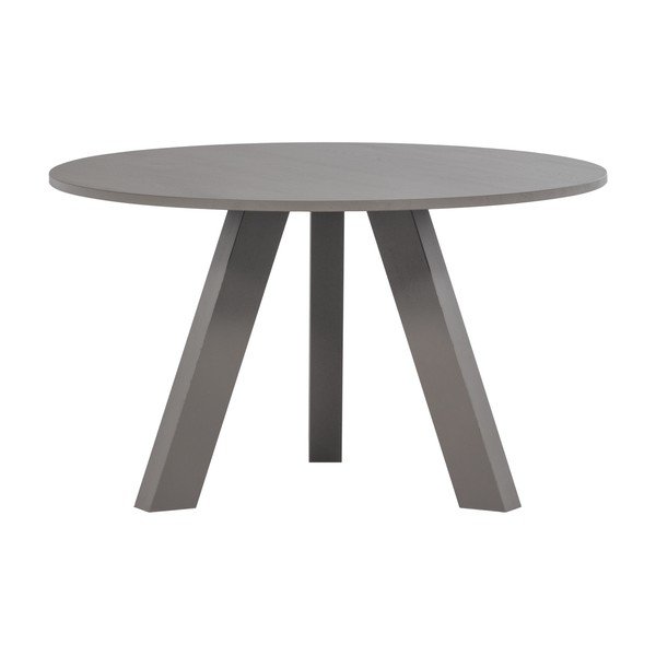 Кръгла трапезна маса от масивен дъб ø 129 cm Rhonda – WOOOD