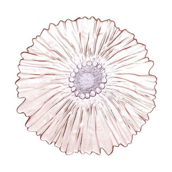 Светлорозова стъклена купа ø 31 cm Mariko – Bloomingville-image-3