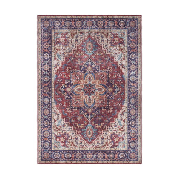 Червен и лилав килим , 80 x 150 cm Anthea - Nouristan