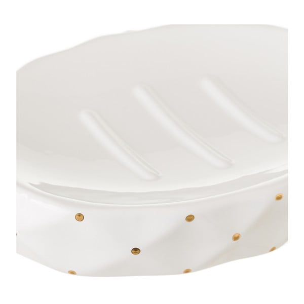 Бял комплект аксесоари за баня Dottie - Casa Selección-image-3