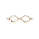 Стенна закачалка от масивно каучуково дърво в естествен цвят Montage – Umbra