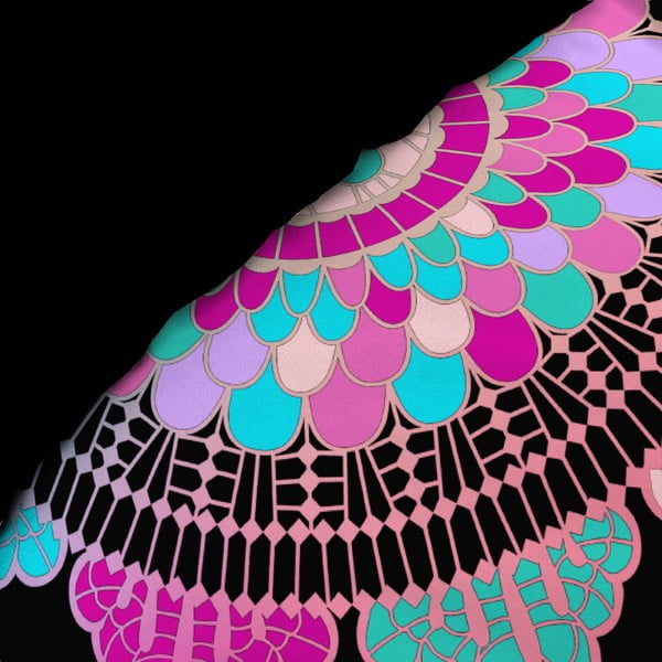 Черно единично  памучно спално бельо 140x200 cm Porte Bonheur – douceur d'intérieur-image-4