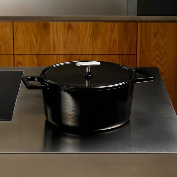 Касерола от излято желязо с капак подходяща за индукционен котлон 5,5 l Mattia 3.0 – FABINI-image-1