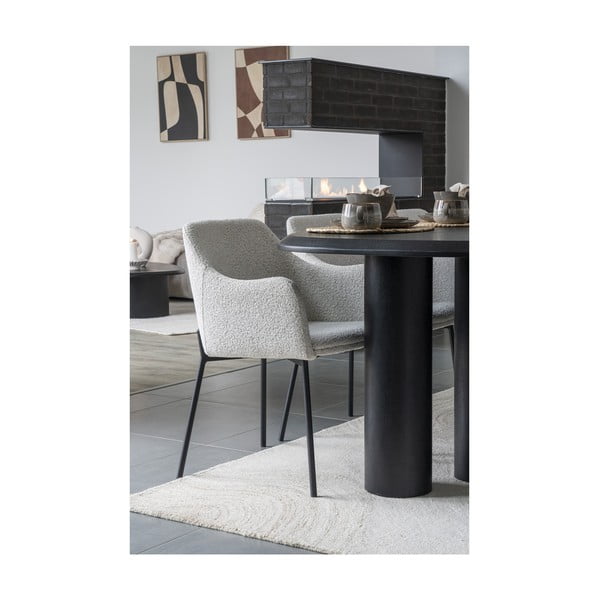 Трапезна маса с ясенов плот 100x220 cm Tirano – House Nordic-image-4