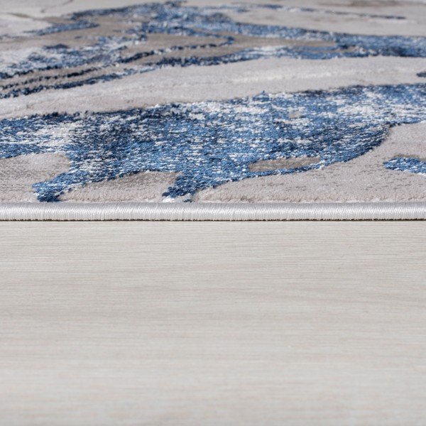 Син/сив килим 80x150 cm Marbled – Flair Rugs-image-2