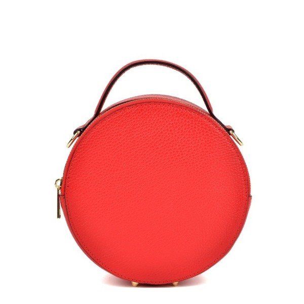 Червен кожен портфейл Pargo - Isabella Rhea-image-1
