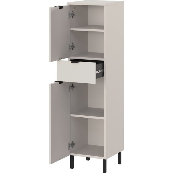 Кремав висок тесен шкаф за баня 30x120 cm Arcena – Germania-image-3