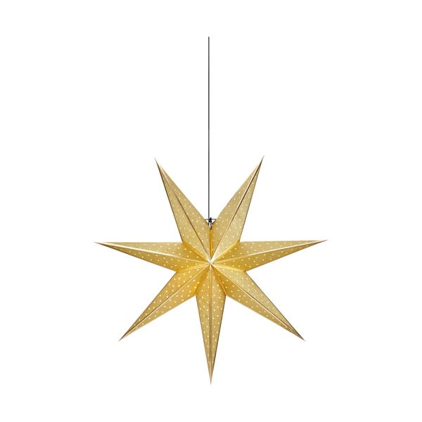 Коледна висяща украса в златист цвят , дължина 75 см Glitter - Markslöjd