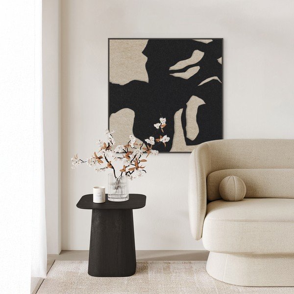 3D картина с включена рамка/акустична 102x102 cm Silent Shadow 1 – Malerifabrikken-image-1