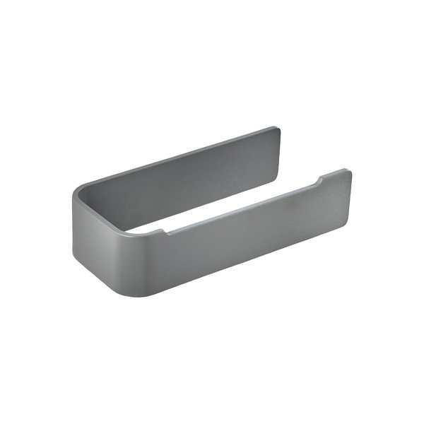 Сив стенен метален държач за тоалетна хартия Ume – Zone-image-1