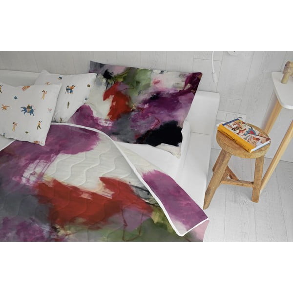 Олекотени одеяло и калъфка за възглавница в комплект от памучен сатен 140x200 cm – Butter Kings-image-1