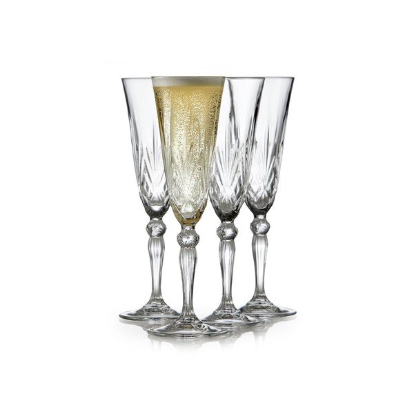 Чаши в комплект 4 бр. за сект 160 ml Melodia – Lyngby Glas-image-4
