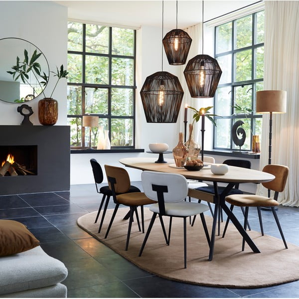 Стенно огледало ø 116 cm Espejo - Light & Living-image-2