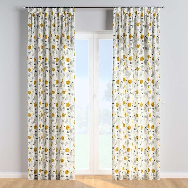 Детска завеса 260x130 cm Magic - Yellow Tipi-image-1