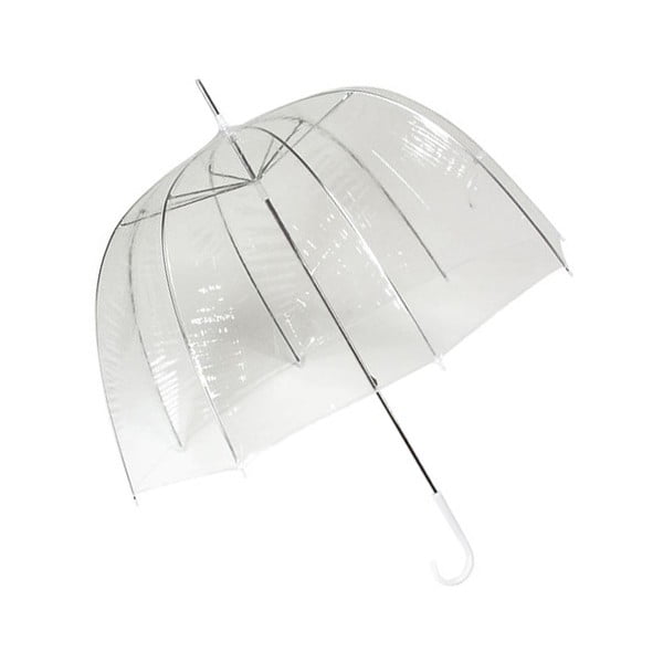 Transparentní holový deštník Ambiance Birdcage Cloche, ⌀ 77 cm