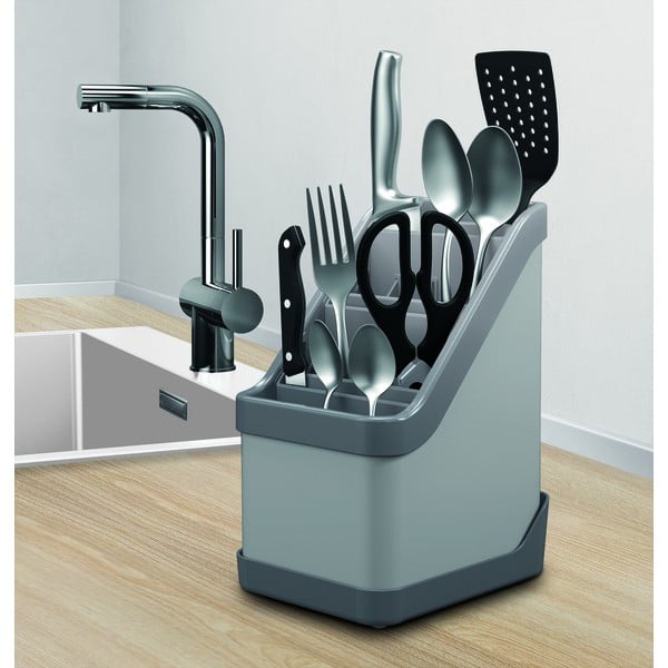 Черна поставка за прибори за хранене Keep-Tex - Metaltex-image-1