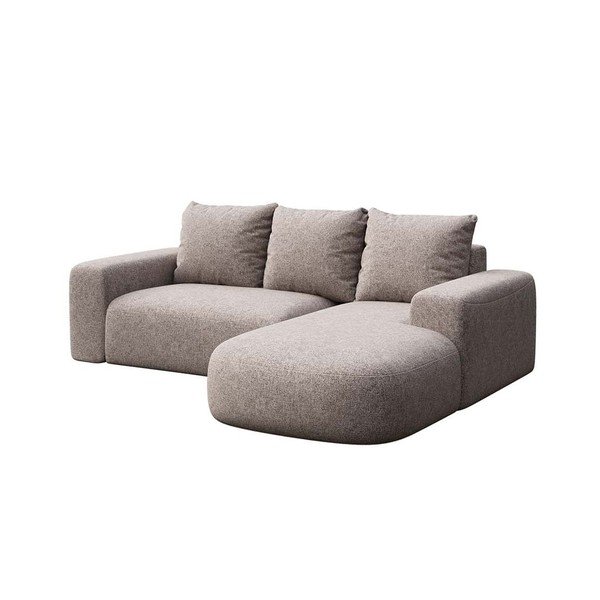 Сив ъглов диван (десен ъгъл) Monce – Rodier-image-2