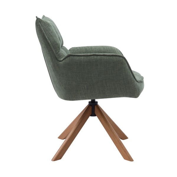 Зелени тапицирани трапезни столове в комплект 2 бр. Marilla – Unique Furniture-image-4