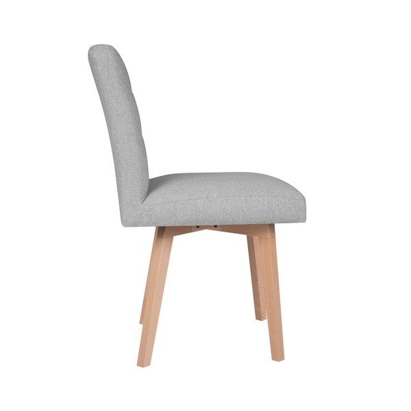 Светлосив трапезен стол Tulip - Mazzini Sofas-image-3