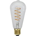 Топла LED крушка с димируема жичка E27, 4 W Spiral Filament - Star Trading