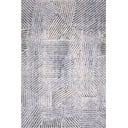 Светлосин вълнен килим 133x180 cm Strokes - Agnella